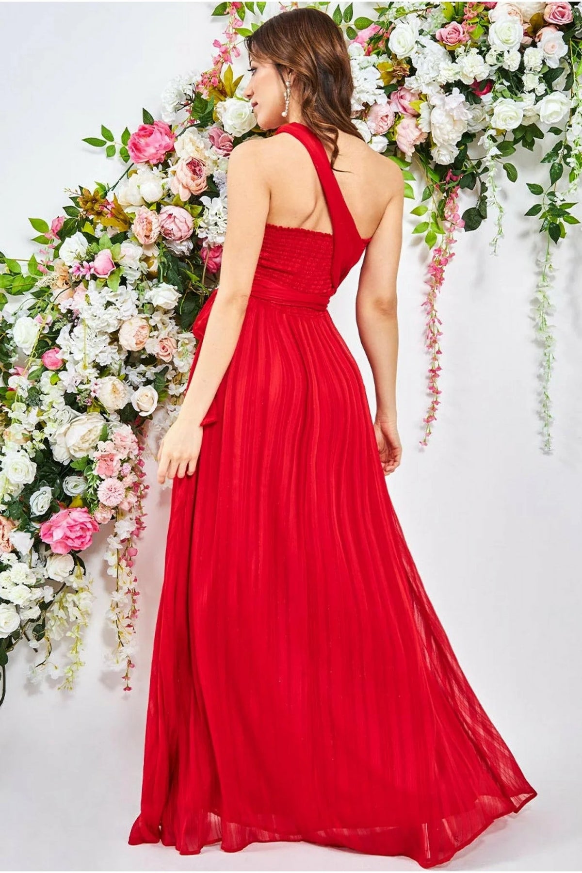 Multiway red dress sale