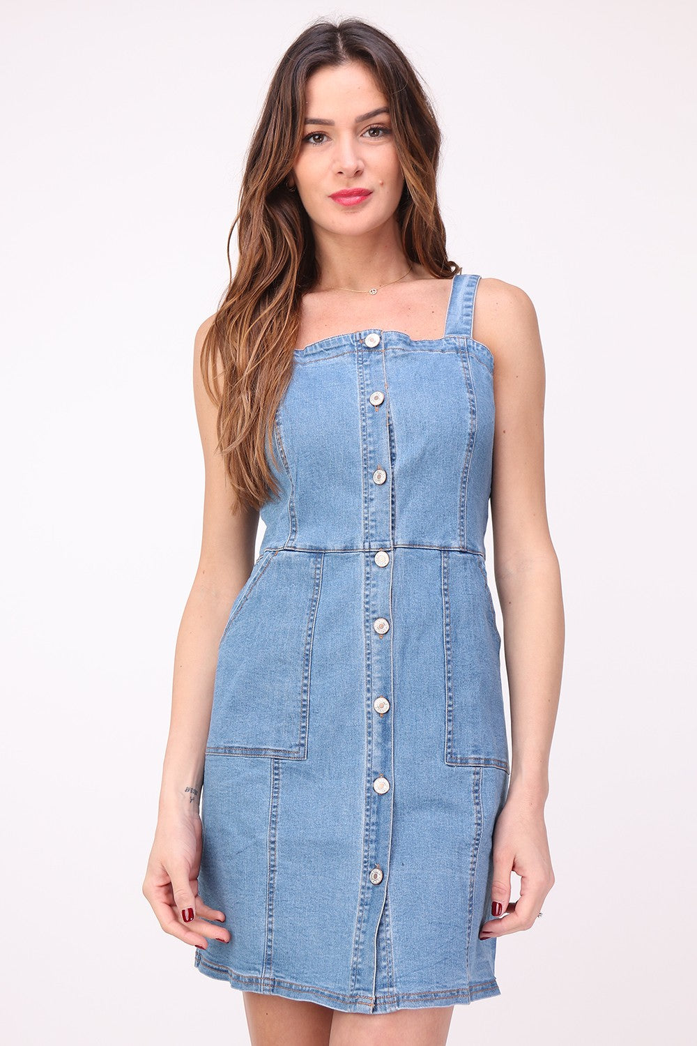 Blue Denim Dress