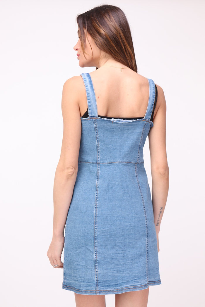 Blue Denim Dress